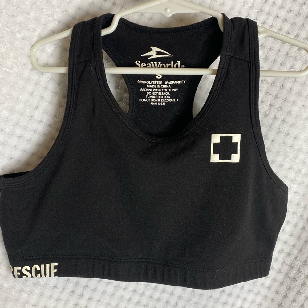 Sea World rescue sports bra top